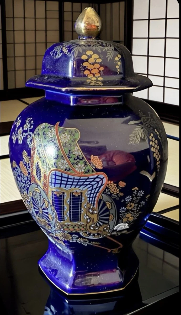 Blue Vintage Original 1900-1940 Antique Japanese Vases for sale | eBay