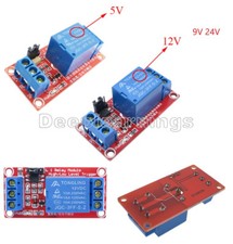 DC 5V/9V/12V/24V 1 Channel Optocoupler Relay Module Support High and Low Trigger
