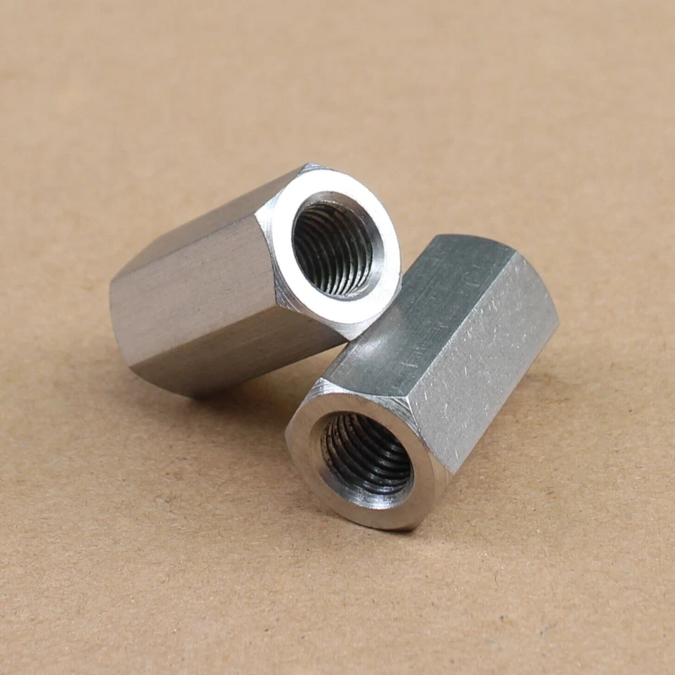 Long Rod Hex Coupling Nut Select M5 M6 M8 M10 M12 M14 M16 - Image 2 of 4