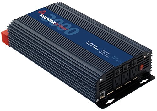 Samlex America SAM-3000-12 3000W modifizierter Sinuswellen-Wechselrichter, blau - Bild 1 von 3