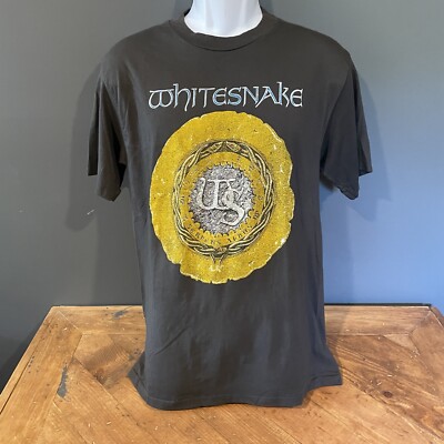 Vintage 1987 Whitesnake Concert Band Men’s T-Shirt XL
