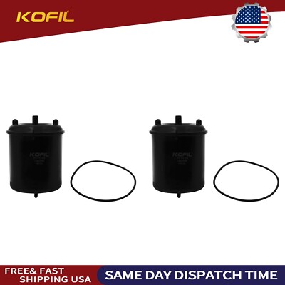 2Piece Engine Oil Filter Replacement Fit for DAF Truck 1872106 1922496