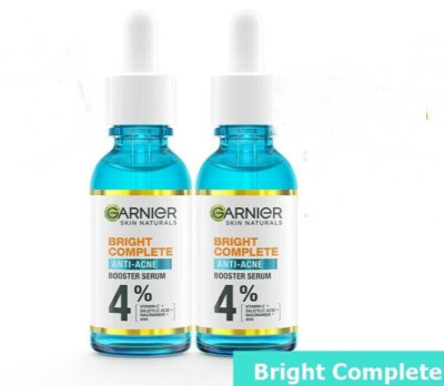2X Garnier (2027) Skin Natural Bright Complete Anti-Acne Booster Serum 30ml