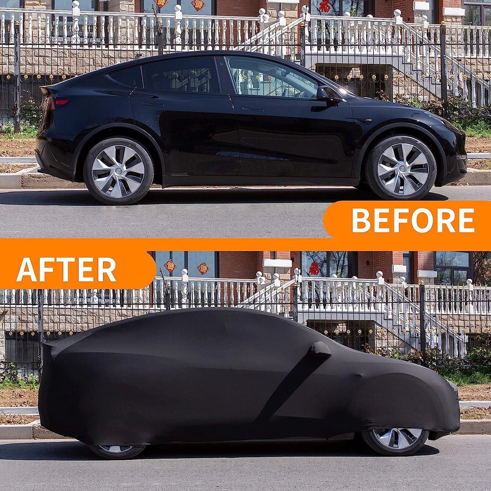 For Ferrari 360 458 550 Car Cover Satin Stretch Scratch Dustproof Indoor Foto 2 de 4