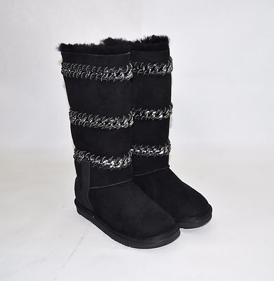 New! Australia Luxe Collective 'Ulysses' Boot Black Size Snow Boots $395 