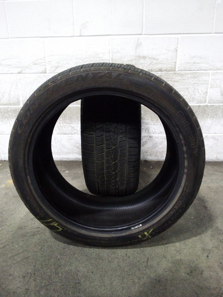 2x P245/40R19 Continental ControlContact Sport SRS Plus 9/32 98 Y Used ...