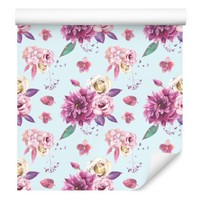 10M Vlies Blumen Tapete Natur Flora Pflanzen Rosen Pfingstrosen Gemalt Xxl 4398