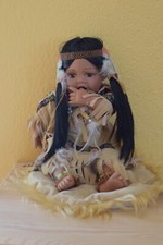 Sammlerpuppe Indianer Mädchen Franklin Mint, hse, Elite Dolls usw
