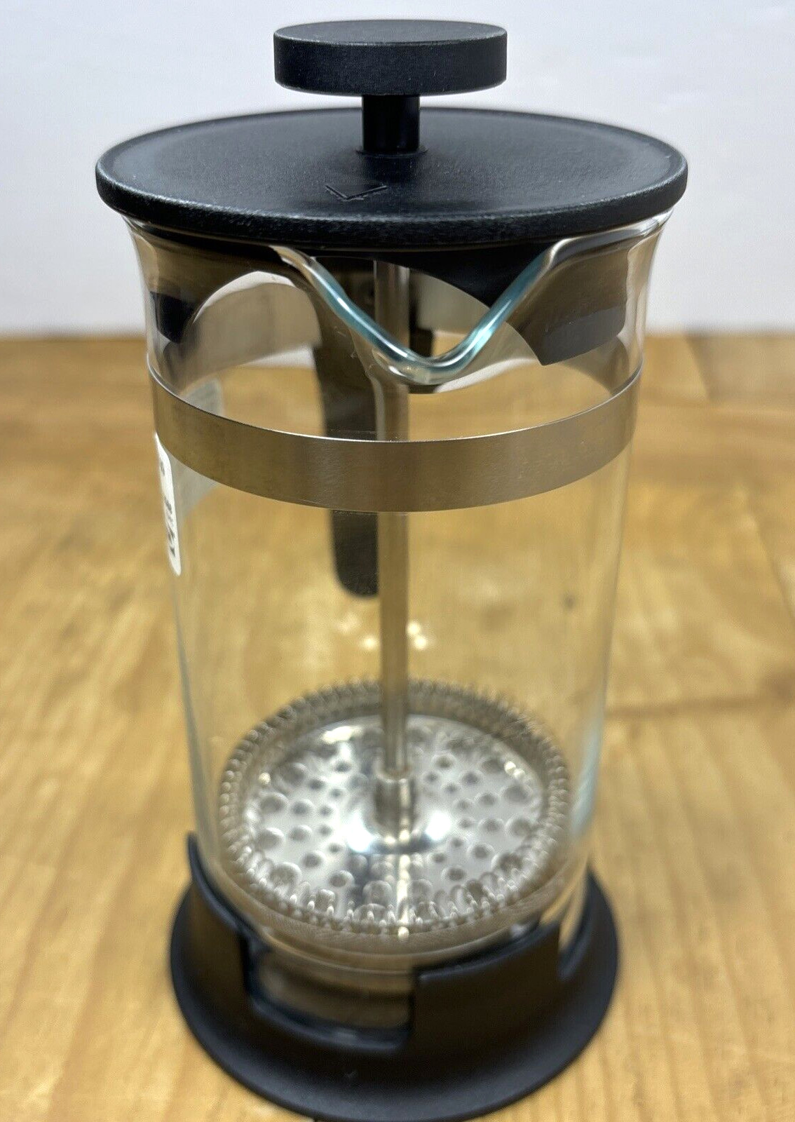 IKEA Coffee Press Small Tea Maker Glass Stainless Steel French Press UPPHETTA 6"