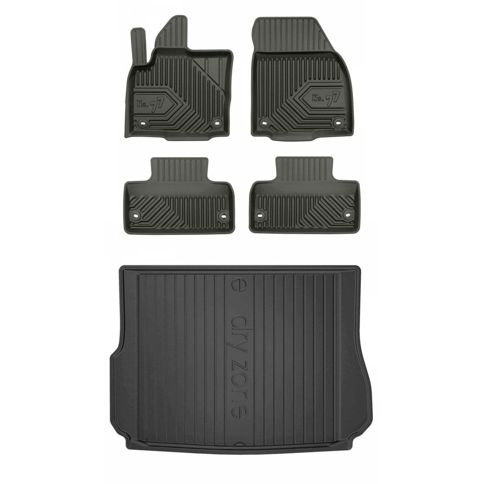 Tapis de sol Land Rover Range Rover Evoque en TPE premium thermoformé