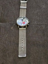 Disney Mickey Mouse 90th Anniversary Vintage design Men's Metal Watch MK8053