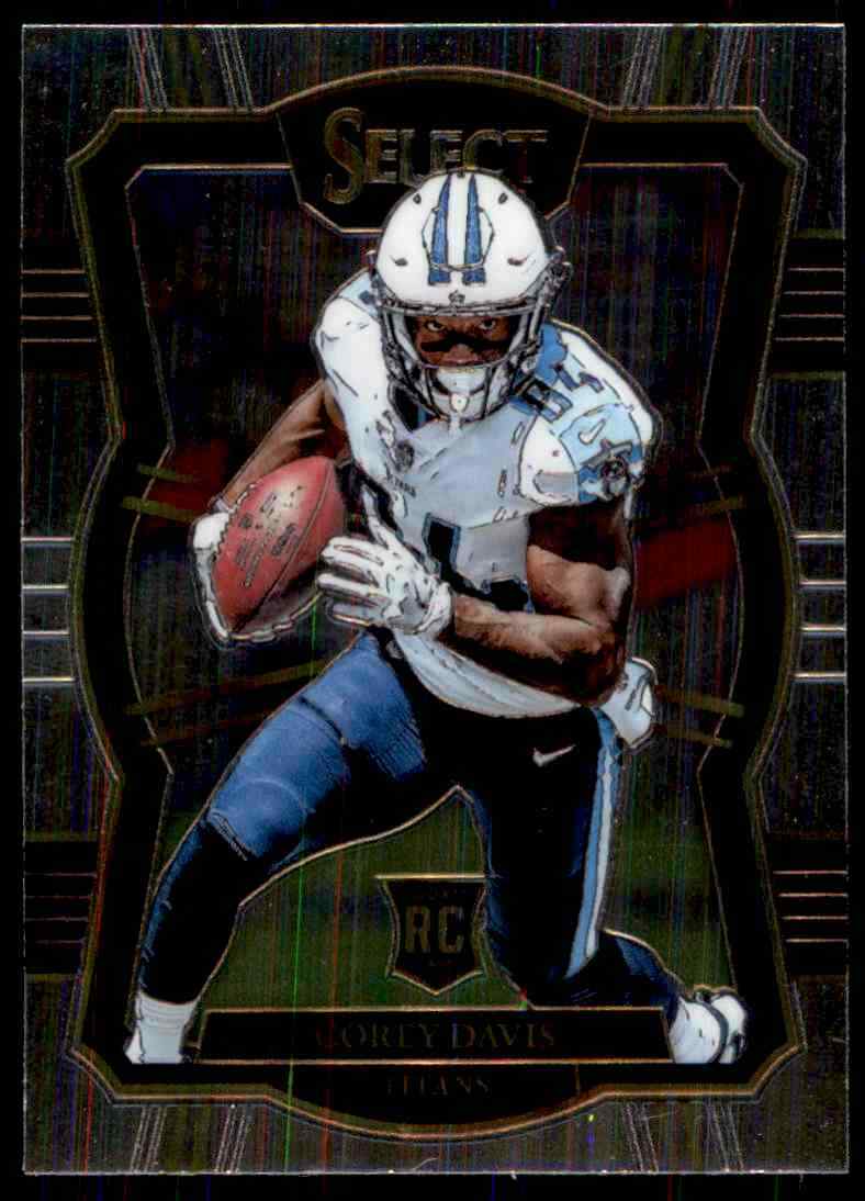 2017 Panini Select Premier Level RC Corey Davis Tennessee Titans #119
