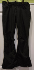 Roxy Dryflight Snow Cargo Pants Womens Small Black Snowboard Ski Adjust Waist