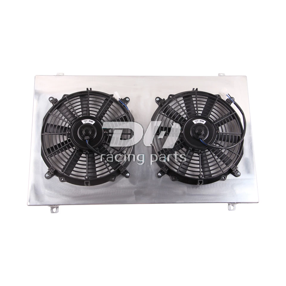 Cubierta de aluminio 28" W + ventilador de plástico 12" APTO 88-99 CHEVY C1500 P30 P3500  Foto 3 de 4