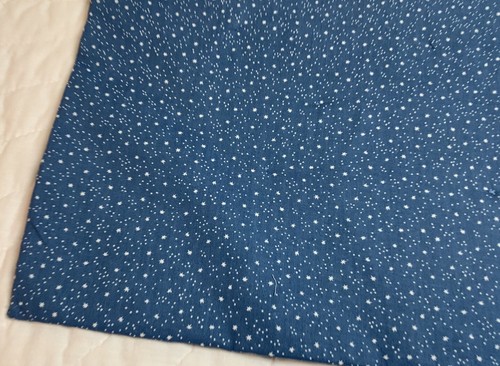 Vintage Antique Patchwork Quilt Table Topper, Crazy, Calico Patches, Blue, Multi - Picture 16 of 17