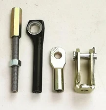 Brake Booster 2-1/4" Universal Extension Rod Clevis Linkage Kit 4 3/4" x 3/8"-24