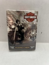 Harley-Davidson Motorcycles 2 Decks of Playing Cards 2002 New Sealed