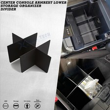 For Chevy Silverado 1500 2500 3500hd Center Console Storage Box Insert Dividers