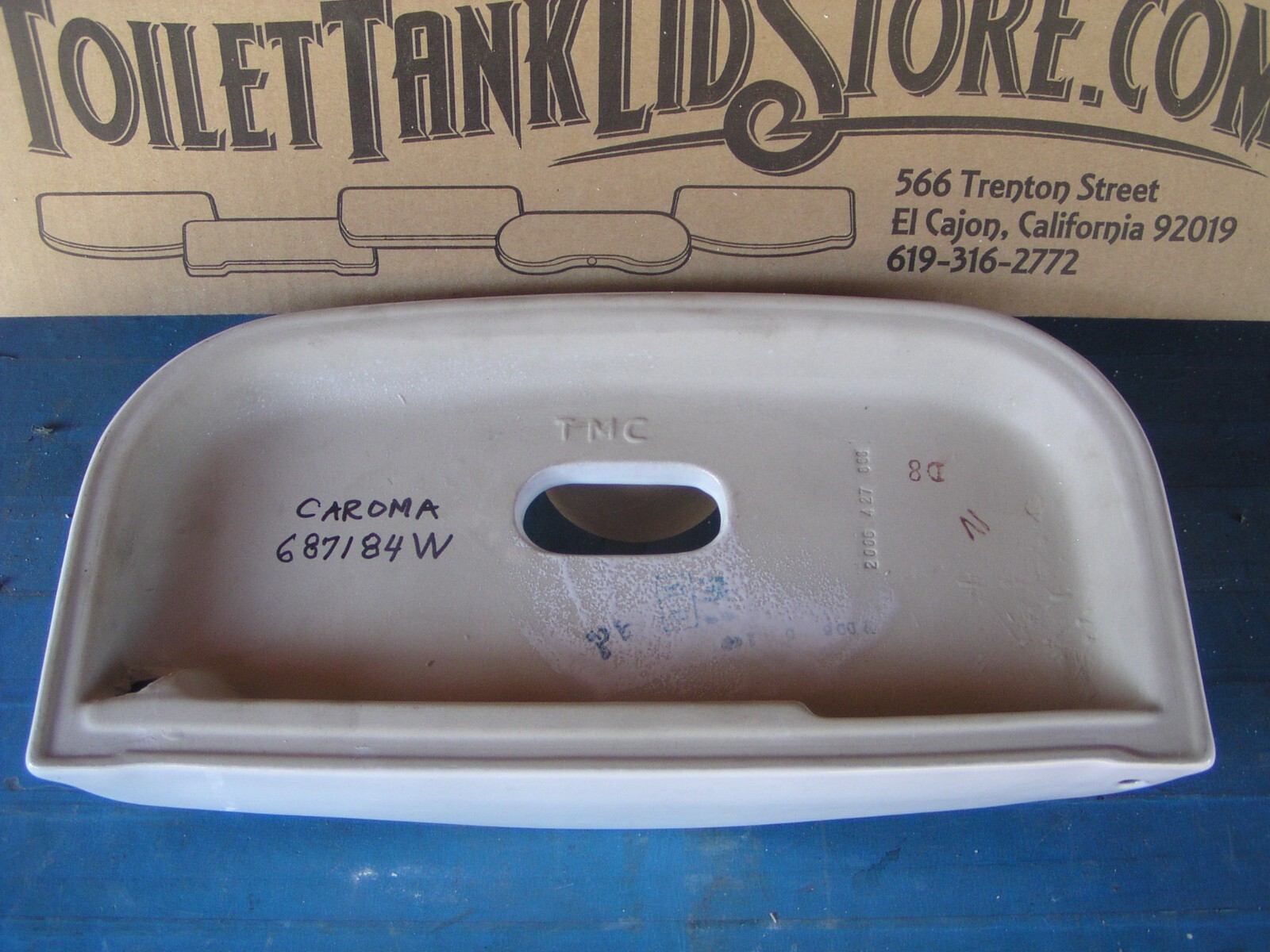 Caroma TMC 687184W Toilet Tank Lid WHITE 18D eBay