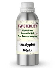 Twistedlily 100% Pure, Natural & Undiluted Eucalyptus Essential Oil for Diffuser