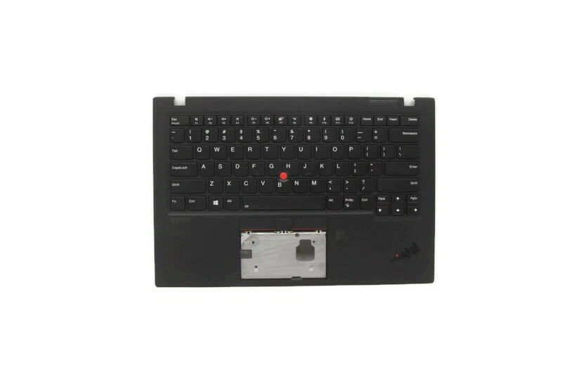 New Genuine Lenovo Thinkpad X1 Carbon 7th Gen Palmrest Keyboard 