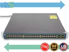 Cisco Catalyst WS-C3560-48PS-S Catalyst 3560 48-port POE 802.3af Managed Switch