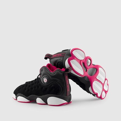 pink and black jumpman jordans