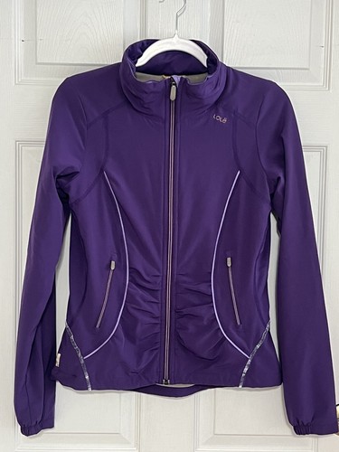 Lole Women’s Size XS 2/4 Long Sleeve Lined Wind Breaker Hood Performance Jacket - Picture 5 of 8