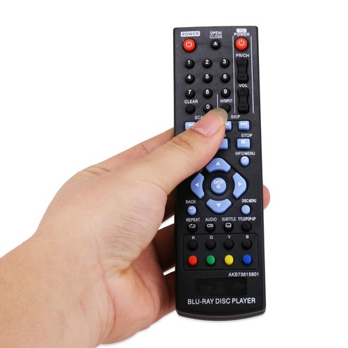 AKB73615801 Telecomando di ricambio per LG Blu-ray DVD Disc Player BP320 BP220 BP200 BP325W BP125 BP220N BP320N BP325