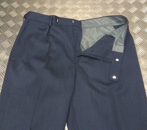 RAF Mans No2 Dress Royal Air Force Trousers Genuine British All Sizes - USED - Afbeelding 1 van 5