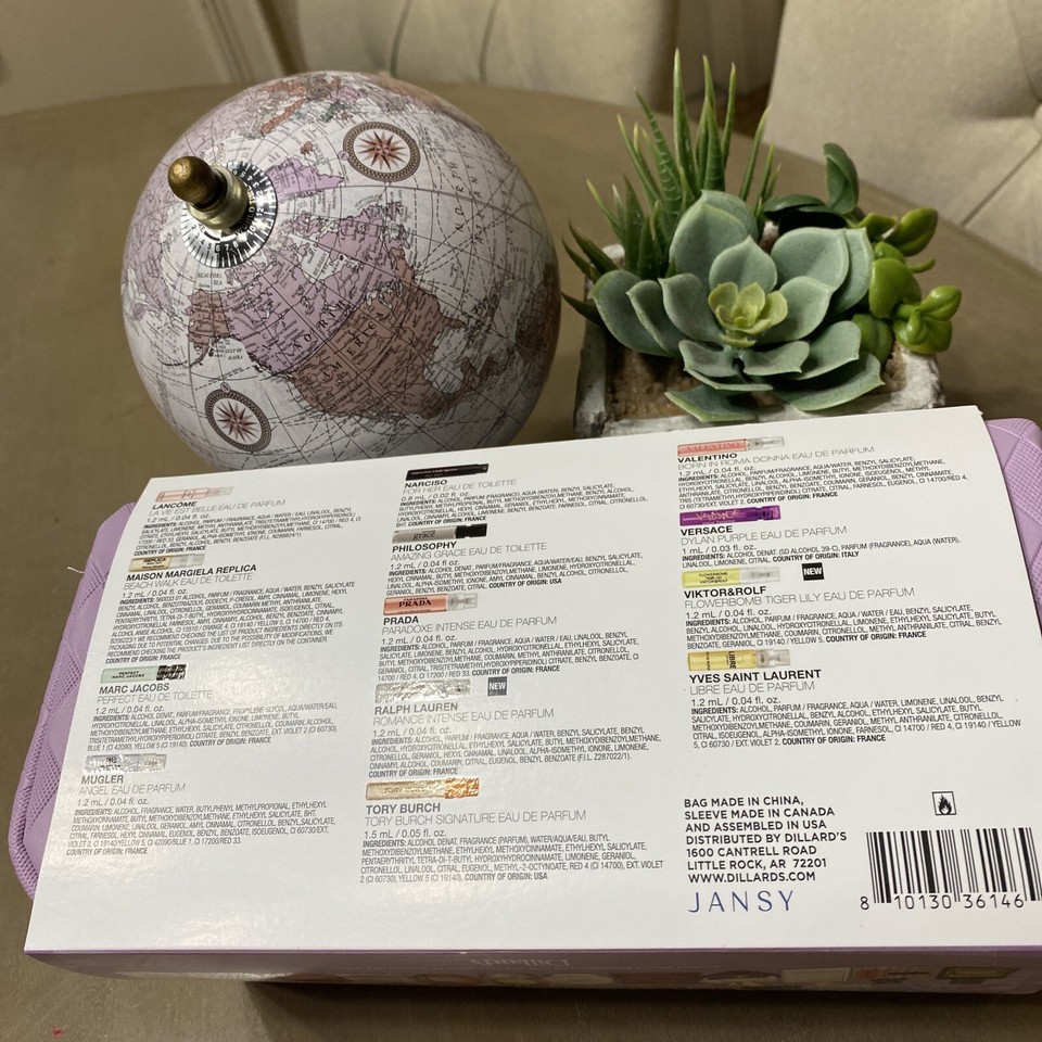 Dillard's Women's Spring Fragrance Sampler Set New Unopened Nice