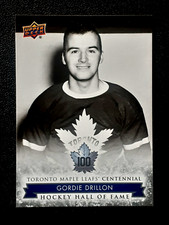 GORDIE DRILLON 2017-18 UPPER DECK TORONTO MAPLE LEAFS CENTENNIAL #158     70401