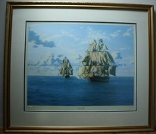 FINAL BID - Limited Edition Lithograph Maritme Print after JOHN CHANCELLOR