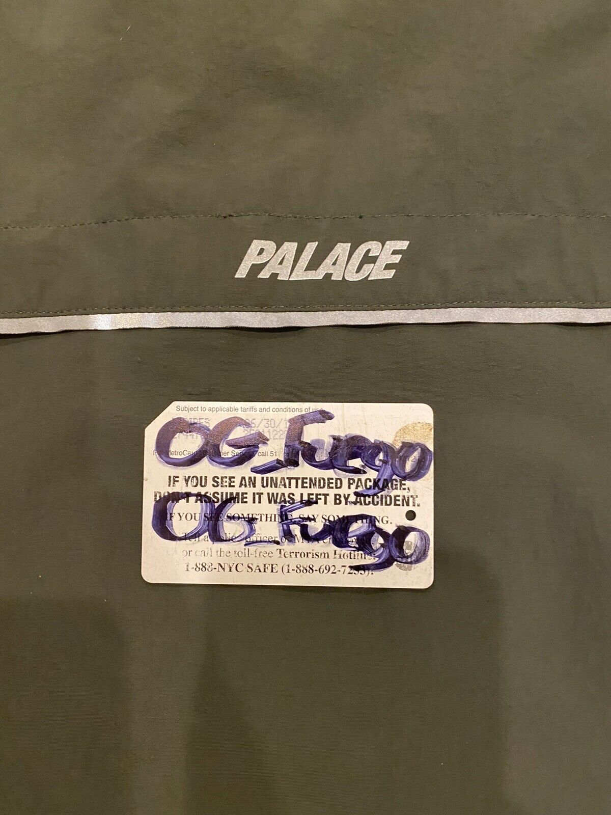 Palace 3M Crank Jacket Olive Palace Skateboards M… - image 6