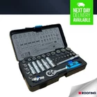 OX Trade 1/4"Drive Socket Set | 35 Piece Set With Carry Case | T326735