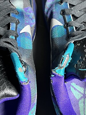 Nike Kobe Bryant X 10 Peach Jam Overcome Emerald Purple