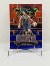 ERICA WHEELER 2024 Panini Select WNBA Concourse Red & Blue Prizm 315/399 Fever