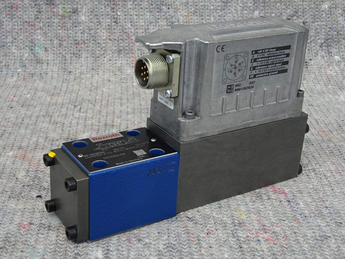 Rexroth PROPORTIONAL VALVE R901382346 4WRPEH 6 C4 B24L-31/M/24A1  