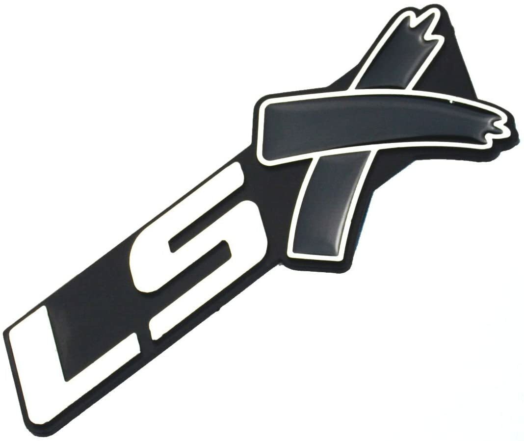 2 Unidades LSX Car 3D Letra Fender Side O Rear Trunk Eblea ABS Placa - Foto 6