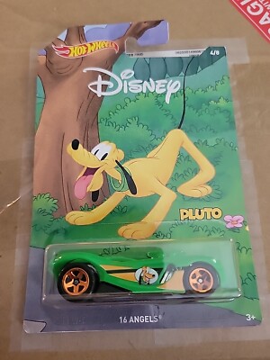 Hot Wheels Disney ''16 Angels'' Pluto Car - New in Package