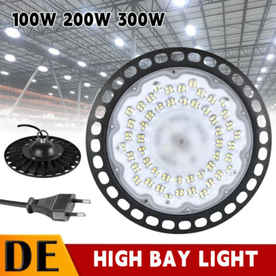 UFO LED Hallenbeleuchtung Industrielampe High bay Hallenstrahler Hallenleuchte