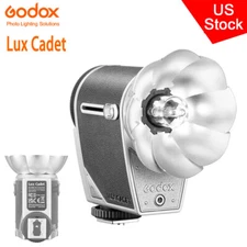 US GODOX Lux Cadet Retro Camera Flash Built-in Battery GN10 for Canon Nikon Sony