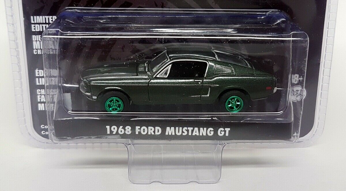 ミニカー BULLITT FORD MUSTANG & DODGE CHARGER BULLIT '68 Ford Mustang GT & '68 Dodge Charger R/T In 1/25