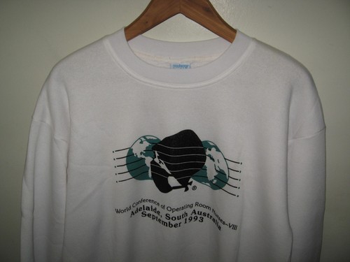 Operating Room Nurse Sweatshirt - 1993 Australia Conference Nurses Koala Shirt L - Picture 2 of 8