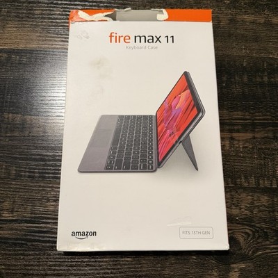 Amazon - Fire Max 11 Keyboard Case (2023 release) - Gray - Fits 13th Gen