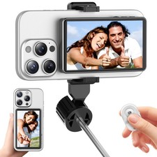Vlog Selfie Monitor Screen, Magnetic Wireless Back Camera Monitor for iPhone ...