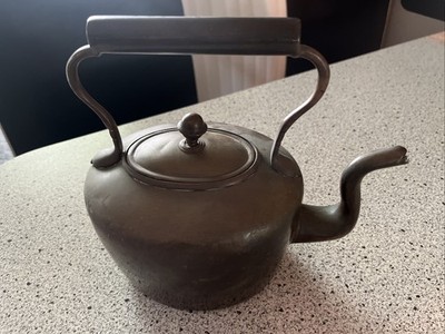 Vintage Copper Tea Kettle