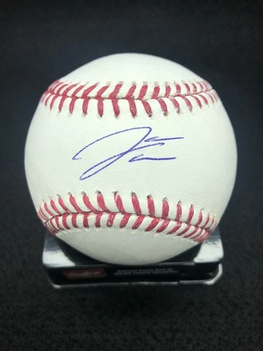 JAMES WOOD Signed Baseball ROMLB Washington Nationals Beckett WITNESS Autograph