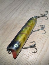Heddon Lucky 13 L Shirt Pink Neck Split Used No Returns