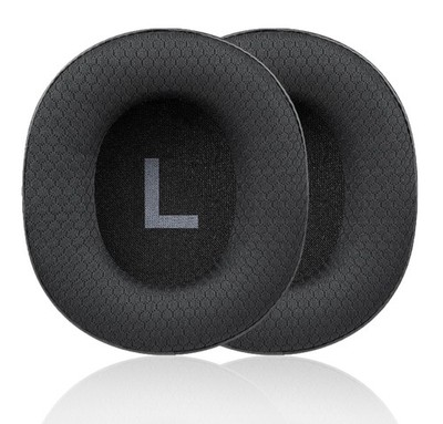 Black Woven Mesh Replacement Ear Pads For OneOdio A70/A71 Memory Sponge